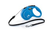 Honden - Flexi New Classic S Cord Leash 5 m Blue - H7841L
