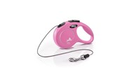 Honden - Flexi New Classic XS Leash 3 m Roze - H7840P