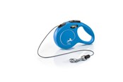 Honden - Flexi New CLASSIC XS Cord Leash 3m 8kg Blue - H7840L