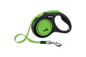 Honden - Flexi New Neon Tape Leash Green 15kg 5M - H7831G