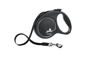 Honden - Flexi Zwart Design L leash 5 m 50 kg Zwart - H78016S