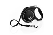 Honden - Flexi Zwart Design m leash 5 m 25 kg Zwart - H78015S