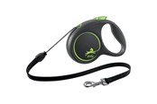 Honden - Flexi Black Design M leash 5 m 20 kg green - H78013G