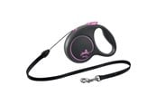 Honden - Flexi Black Design S leash 5 m 12 kg pink - H78012P