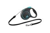 Honden - Flexi Black Design S leash 5 m 12 kg blue - H78012L