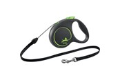 Honden - Flexi Zwart Design s leash 5 m 12 kg Groen - H78012G