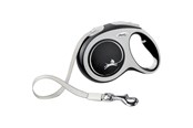 Honden - Flexi New Comfort L Tape Leash 5m 60kg Black - H78009S
