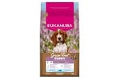 Honden - Eukanuba Grain Free Puppy Small/Medium Ocean Fish - dry dog food - 3kg - 8710255206639