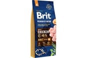 Honden - Brit Premium by Nature Adult Medium Breed 15kg - 8595602526376