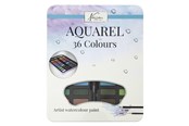 Schrijf- en tekenartikelen - Nassau Coloring tray 36 pcs in metal box - AR0510/GE
