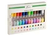 Schrijf- en tekenartikelen - Nassau Schilderset acrylverf 24 x 22 ml - AR0737/GE
