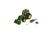 Speelgoedauto - Theo Klein John Deere Tractor w/ Front Loader and Weight - 3903