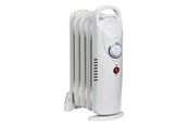 Klimaat, ventilator en airconditioning - Gripo Oil radiator 500W with 5 ribs, Grey - 5704587036579