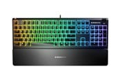 Toetsenbord - SteelSeries Apex 3 - Toetsenbord - Engels (US international) - Zwart - 64795