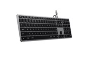 Toetsenbord - Satechi Slim W3 - Toetsenbord - Noords - Grijs - ST-UCSW3M-ND