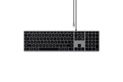 Toetsenbord - Satechi Slim W3 Backlit (US-indeling toetsenbord) - Engels (US international) - ST-UCSW3M