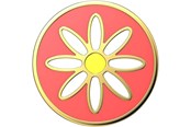 Mobiel - Overige accessoires - PopSockets Enamel Quaint Daisy Koraal - 802345