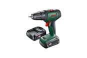 Elektrische schroevendraaier & boor - Bosch Universal Drill 18V Cordless Impact Driver + 2X1.5AH - 06039D4002