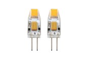 Armaturen & Lampen - EGLO LED spot 1.2W/827 100 lumen dimmable 2-pack G4 - 110158
