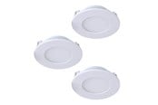 Smart Home - EGLO FUEVA-Z inbouwspot Ø85 mm, wit, 3-pack *DEMO* - 900099