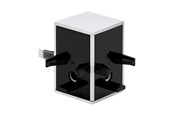 Lampen - EGLO TP CUBE CONNECTOR Accessoires, zwart, wit - 98802
