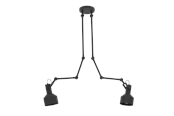 Lampen - EGLO TAKELEY Plafondarmaturen, zwart - 43562