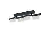 Lampen - EGLO ERVIDEL Plafondarmaturen, zwart - 98874
