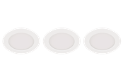 Lampen - EGLO FUEVA 5 inbouwarmatuur, wit - 31174