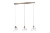 Lampen - EGLO COPLEY hanglamp, helder - 43632