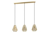 Lampen - EGLO STYPE hanglamp, goudkleuren - 43696
