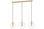 Lampen - EGLO MANIZALES hanglamp, geelkoper-geborsteld - 98835