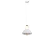 Lampen - EGLO CALMANERA hanglamp, wit, geelkoper - 99695