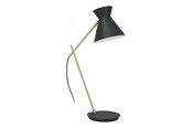 Lampen - EGLO AMEZAGA Tafellampen, zwart, geelkoper - 98864