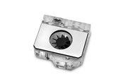 Doe-het-zelf waterkoeling - EK Water Blocks EK-Quantum Scalar Flow Indicator Bottom-To-Top D-RGB - Nikkel - 3831109829752