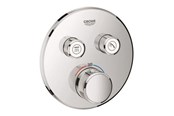 Douche- en montageaccessoires - Grohe Grohtherm SmartControl Thermostat for installation with two valves, chrome - 29119000