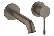 Mengkranen en fittingen - Grohe essence ohm trimset basin 2-h 5.7l m Geborsteld graphite - 19408AL1