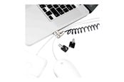 Systeemaccessoires  - Compulocks Universal PC Laptop Coiled Cable Lock Security Solution - CL15C