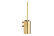 Badkamer accessoires - Pressalit Toilet brush til wall brushed brass - Q70850