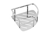 Badkamer accessoires - Pressalit corner shelf polished stainless steel - Q10420