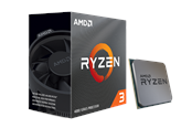CPU - AMD Ryzen 3 4100 Wraith Stealth CPU - 4 kernen - 3.8 GHz - AMD AM4 - AMD Boxed (met koeler) - 100-100000510BOX
