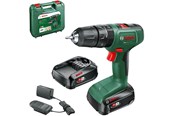 Elektrische schroevendraaier & boor - Bosch Cordless Impact Drill EASY 18V 2X2.0AH - 06039D8108