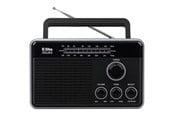 DAB & Wekkerradio - Eltra Radio Julia 3 - Zwart - FM/LW - Mono - Black - 5907727027905