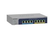 Switch - Netgear MS108EUP / 8-port Multi-Gigabit (2.5G) Ultra60 PoE++ Ethernet Plus Schakelaar - MS108EUP-100EUS