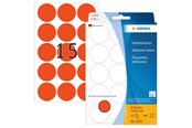Papier, fotopapier en etiketten - HERMA ronde labels - 480 labels - 32 mm rond - 2272