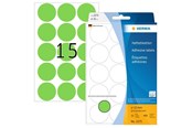 Papier, fotopapier en etiketten - HERMA ronde labels - 480 labels - 32 mm rond - 2275
