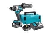 Elektrische schroevendraaier & boor - Makita DDF486RTJ - screwdriver - cordless - 2-speed - 2 Batterijen *DEMO* - DDF486RTJ