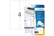 Papier, fotopapier en etiketten - HERMA Adreslabels - 80 labels - 102 x 148 mm - 4434