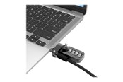 Systeemaccessoires  - Compulocks MacBook Air 13-inch Cable Lock Adapter With Combination Cable Lock - MBALDG02CL
