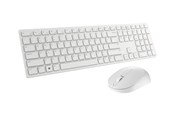Toetsenbord - Dell Pro Wireless Keyboard & Mouse (US International Layout) - Keyboard and mouse set - Universal - Wit - KM5221W-WH-INT