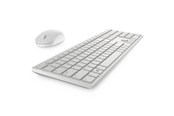 Toetsenbord - Dell Pro Keyboard and Mouse - KM5221W - Keyboard and mouse set - Noords - Wit - KM5221W-WH-NOR